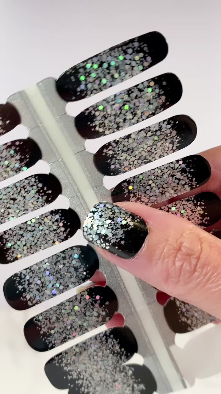Onyx Magic Nail Wraps